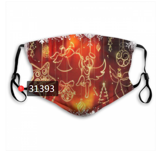 2020 Merry Christmas Dust mask with filter 30